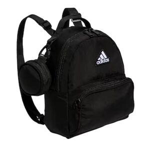 NWT Adidas Must Have Mini Backpack Nylon Black White